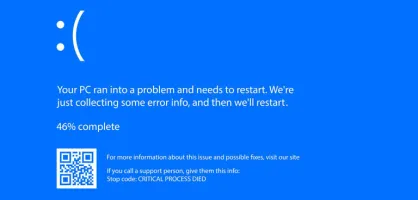 Blue Screen Blue Screen