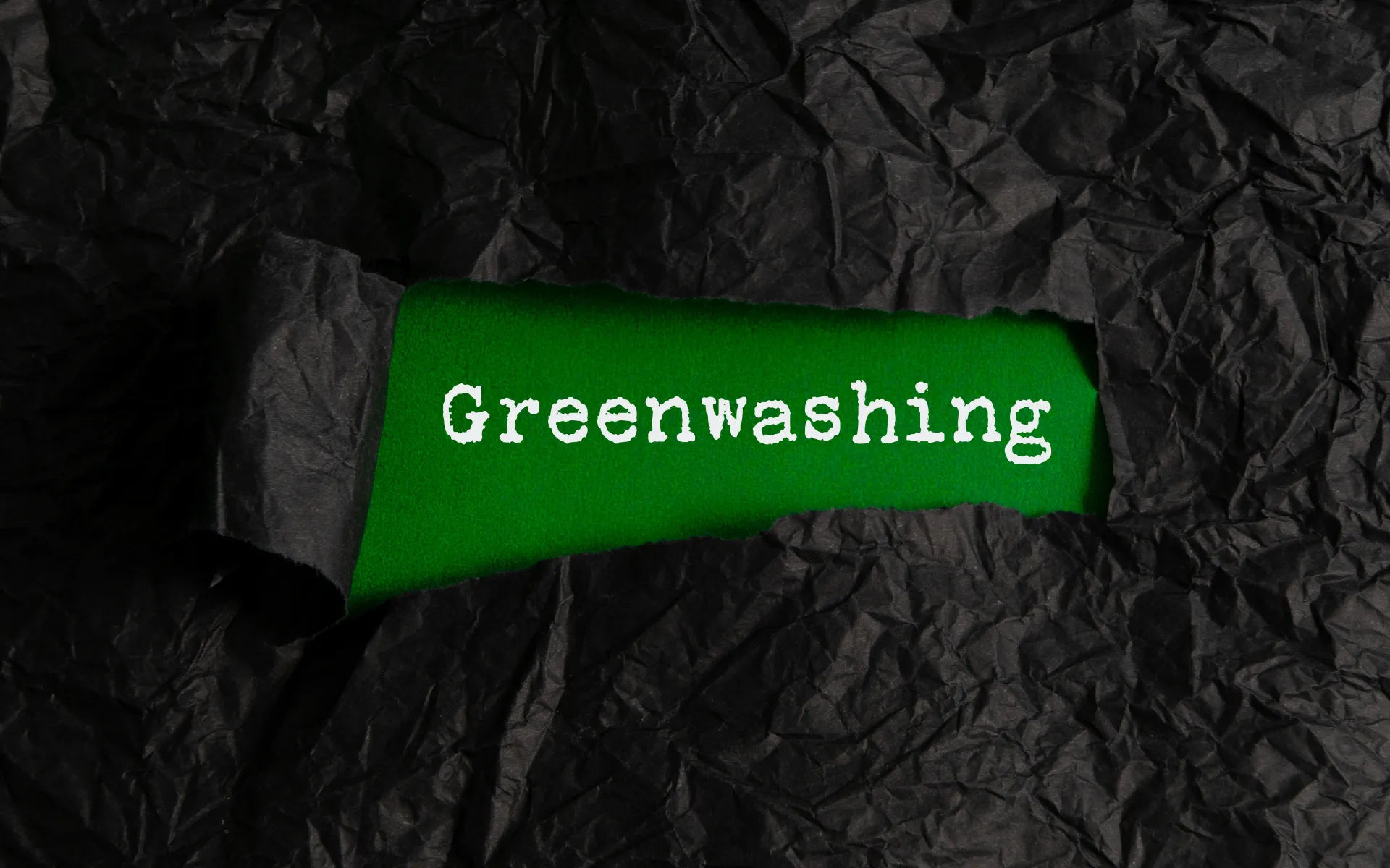 Greenwashing